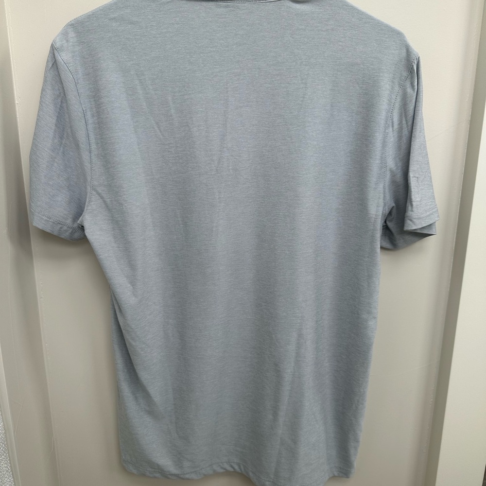 Vuori Platinum Heather Short Sleeve Polo - Picture 4 of 6